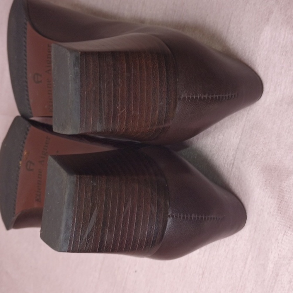 Aigner leather loafers 8.5 - Picture 9 of 12